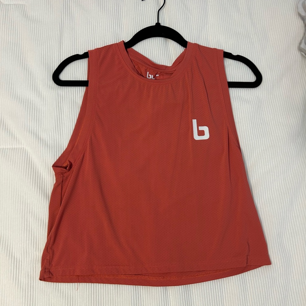 Burn Boot Camp Cropped Sleeveless Muscle Tee